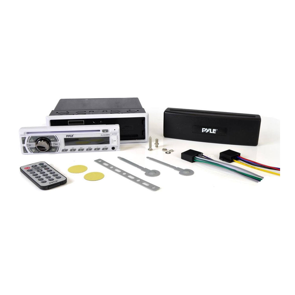 Single DIN Marine Bluetooth Stereo Receiver CD Player 4 Pack J262899
