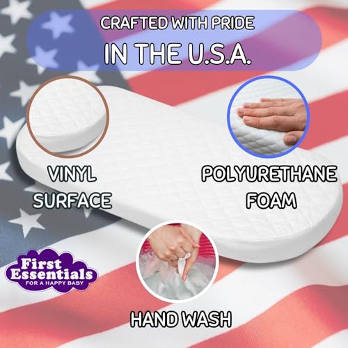 Bassinet Cradle Mattress Pad Oval 13X31 O8566