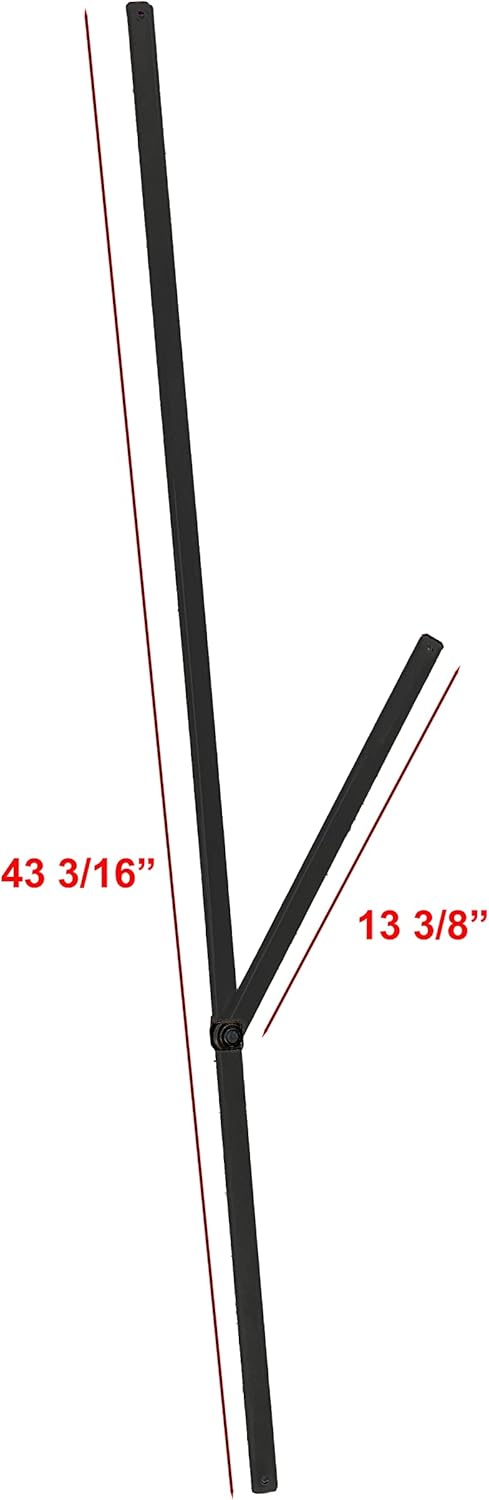 Black Metal Replacement Parts for Canopy Gazebo U180659