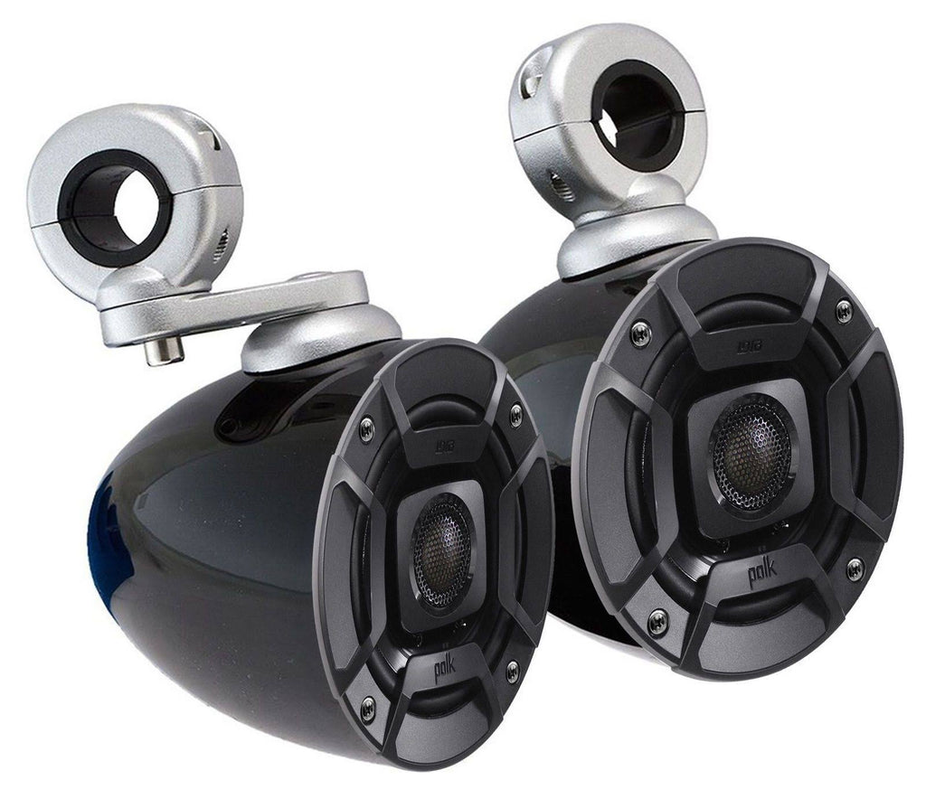 Dual 6.5x22 300 Watt Marine Boat Wakeboard Tower Speakers K7941