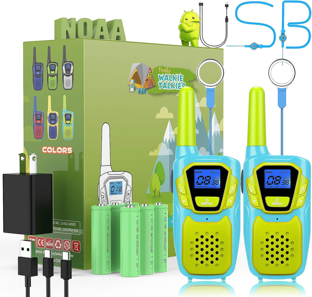 Rechargeable 3 Pack Walkie Talkies T762400