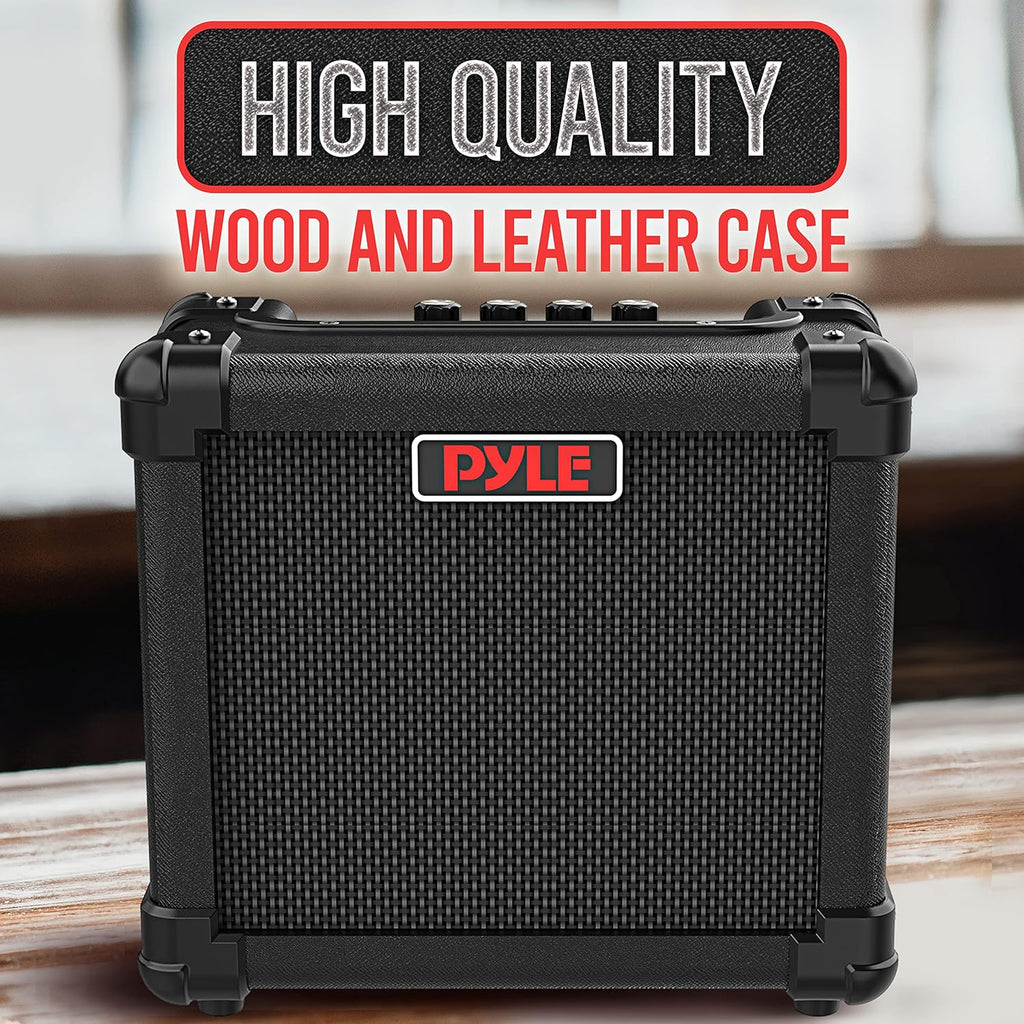 Portable 10 Watt Mini Electric Guitar Amplifier with 5-Inch Speaker, Pack of 2 B965