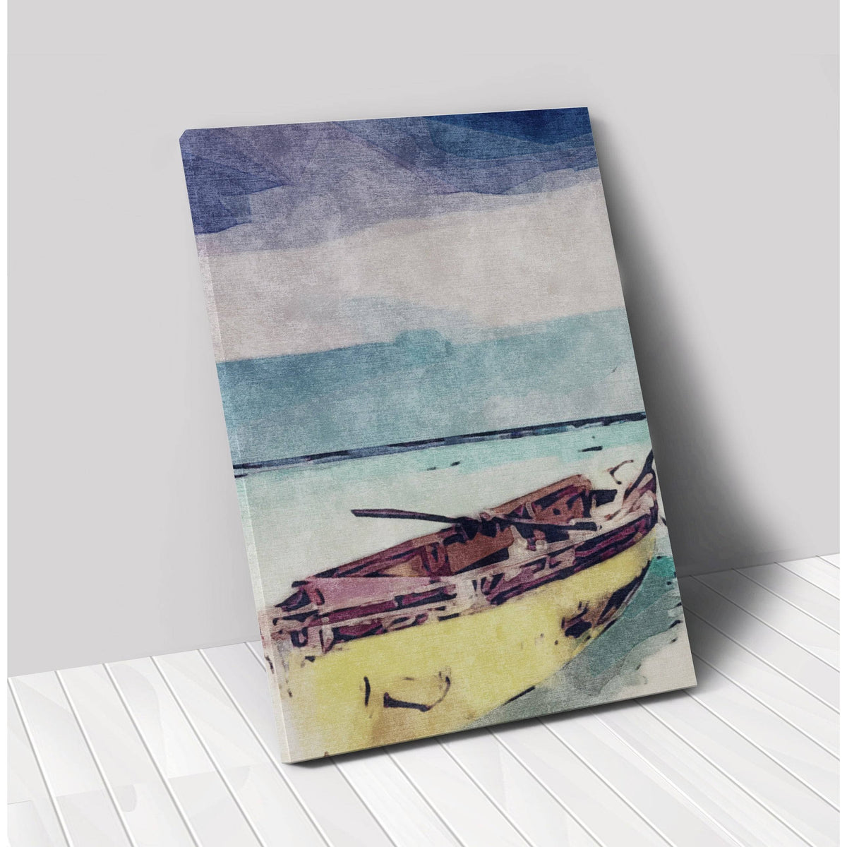 Multi-Color Sail Away Matte Canvas Y5421