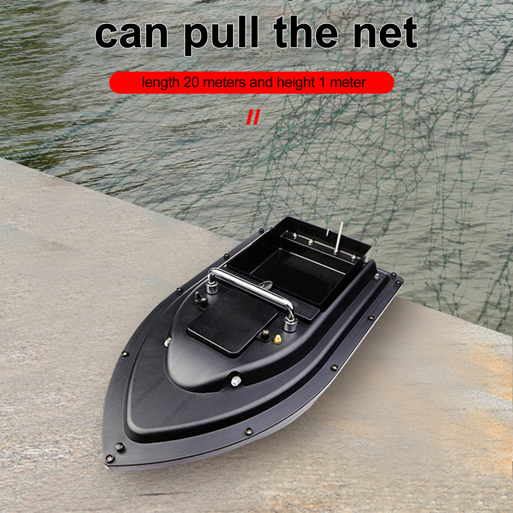 RC Fishing Bait Boat with Fish Finder, 0.75kg Loading, 500M Remote Control, Double Motor, Night Light, 12000mah Battery F994