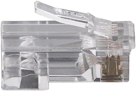 200-Pack Pass-Thru Modular Data Plugs for RJ45 and CAT6 K2648