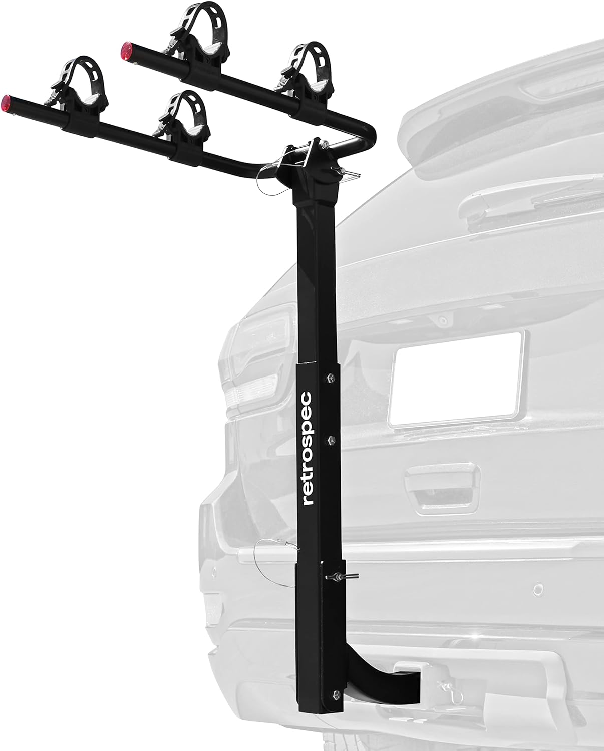 Five Bike Mount Hitch Bicycle Carrier with Compact Foldable Steel Frame H262028