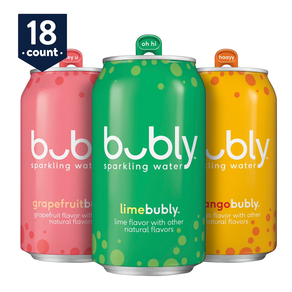 Tropical Sparkling Water Variety Pack, 12 fl oz, 18 Pack Cans T614400