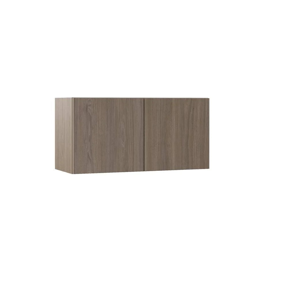 Driftwood Brown Wall Bridge Kitchen Cabinet Y806