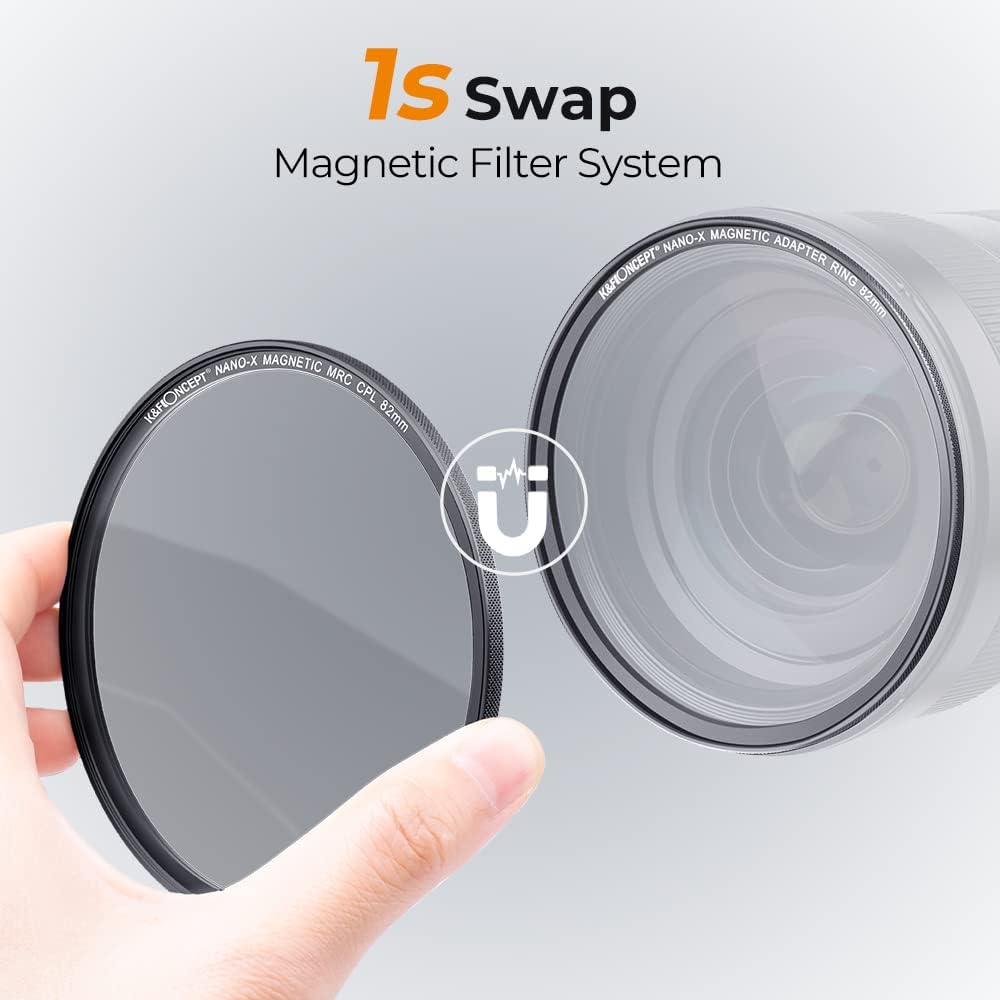 67mm Magnetic Lens Filter Kit with Magnetic Adapter Ring N70127
