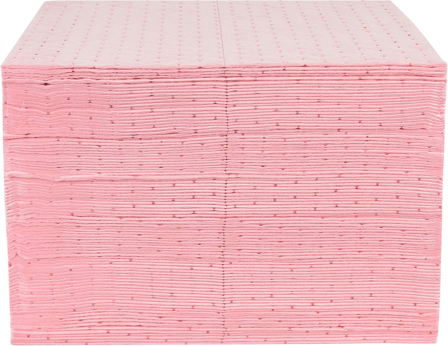 100 Piece Universal Absorbent Mat Pads, 20" x 15", Gray, Pack of 2 V578541