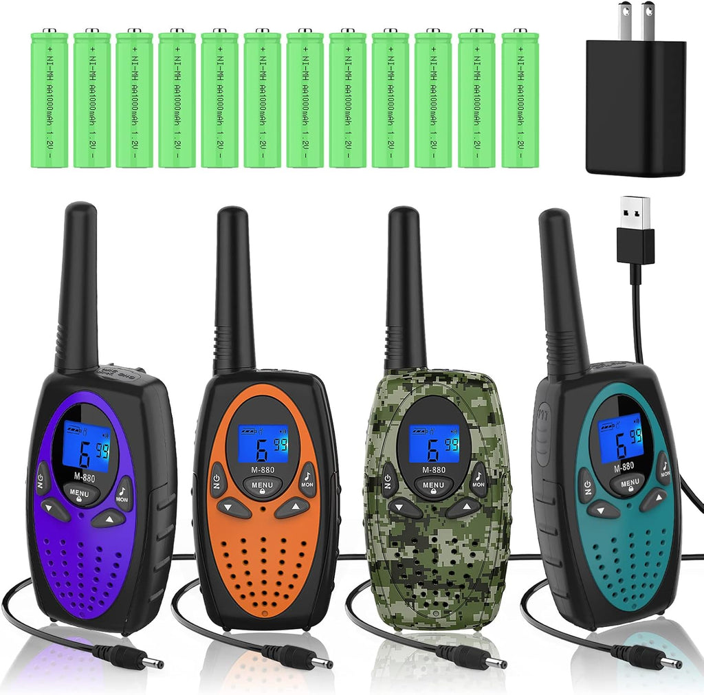 Rechargeable 3 Pack Walkie Talkies T762400