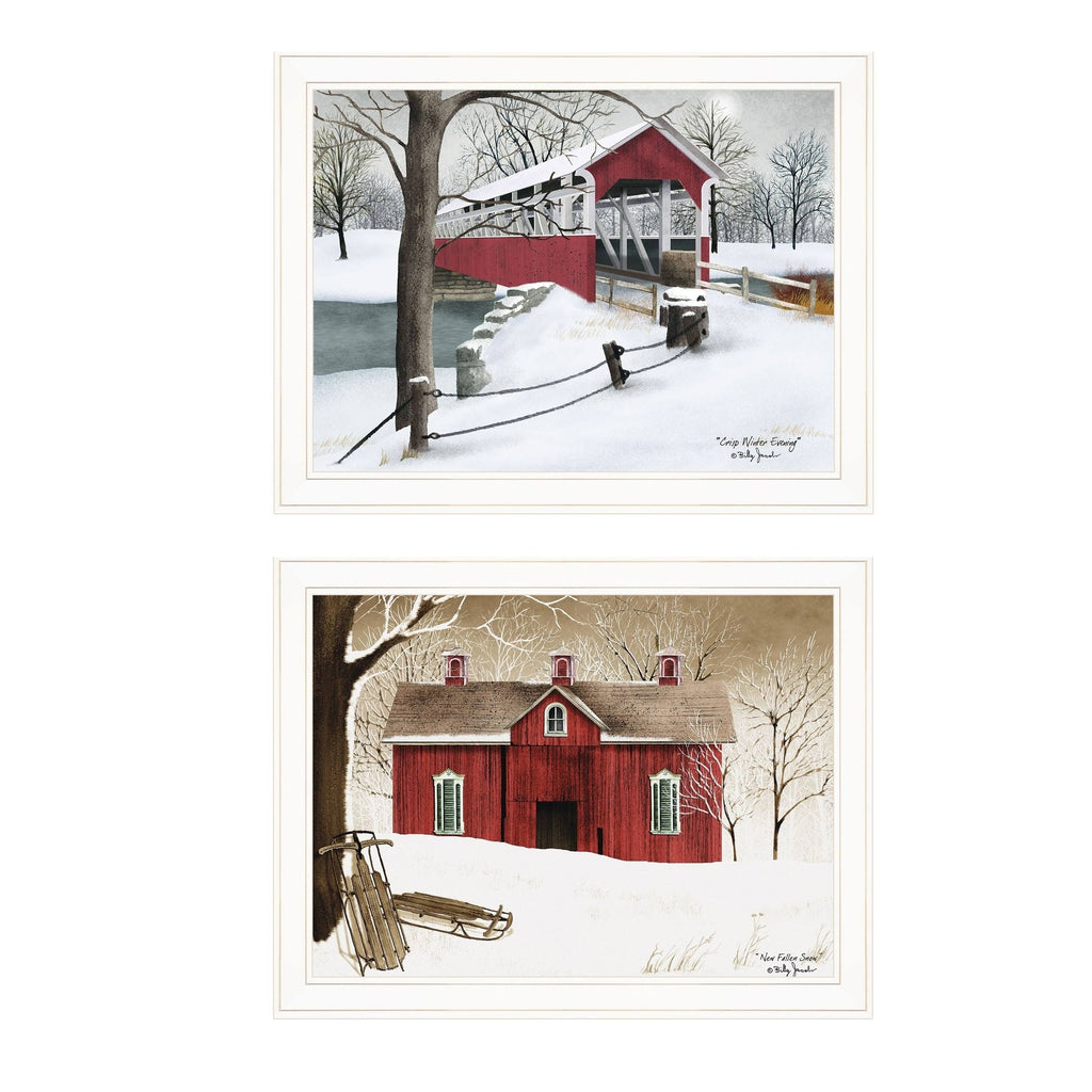 2-Piece Vignette, White Frame F5259
