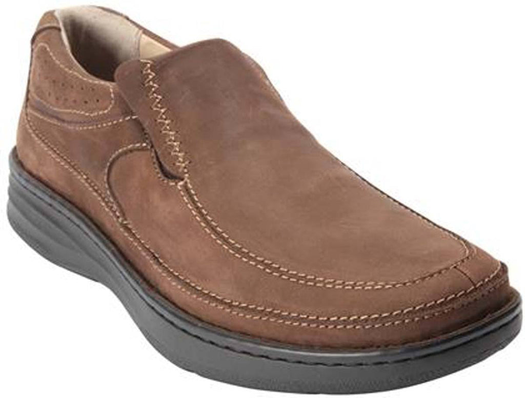 Brown Nubuck Men's Shoes K854