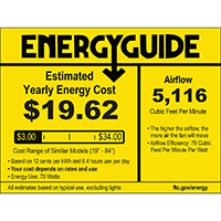 Oiled Bronze Ceiling Fan W9171
