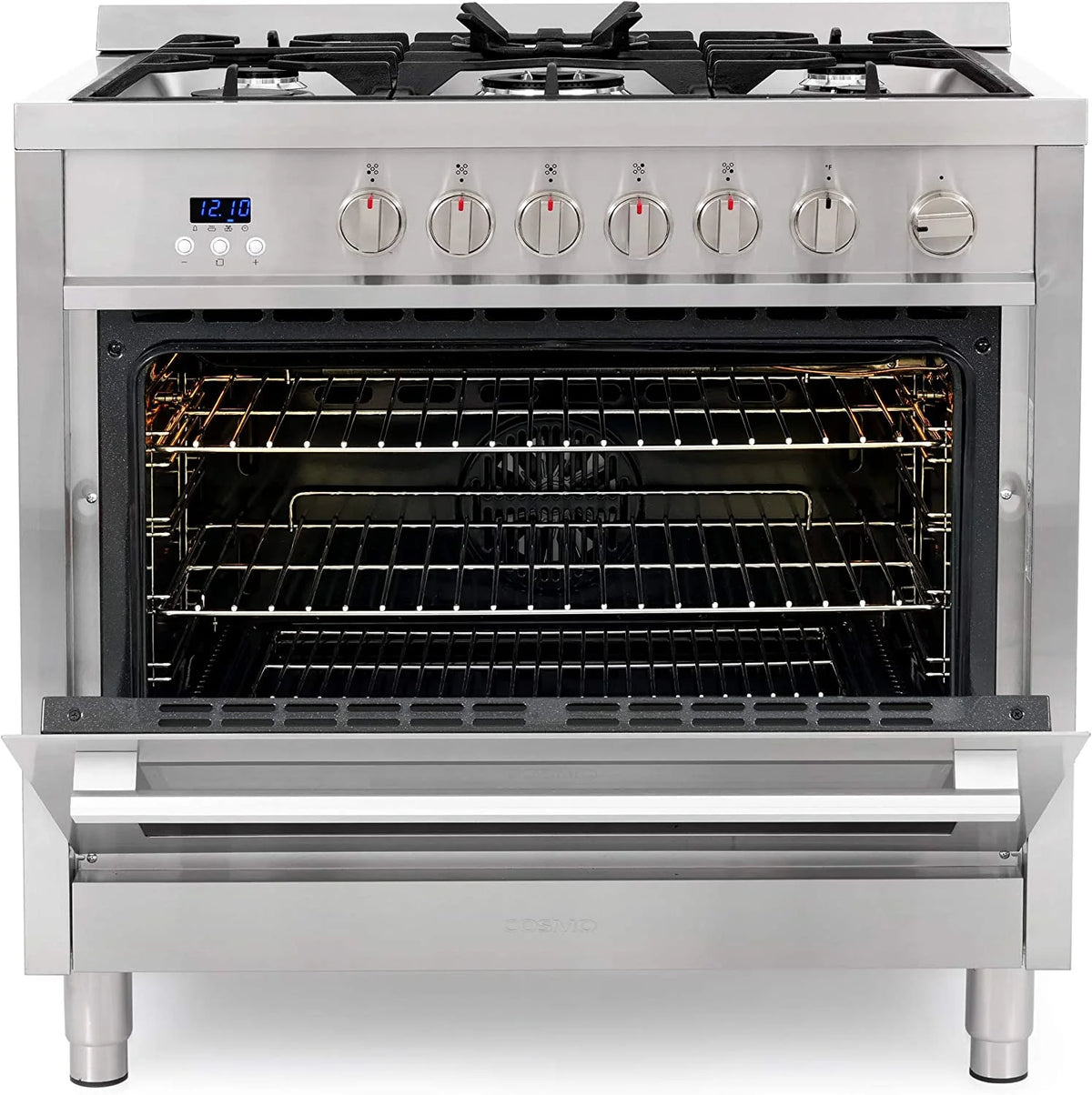 36-in 5 Burners 3.8-cu ft Convection Oven Freestanding Gas Range X1790