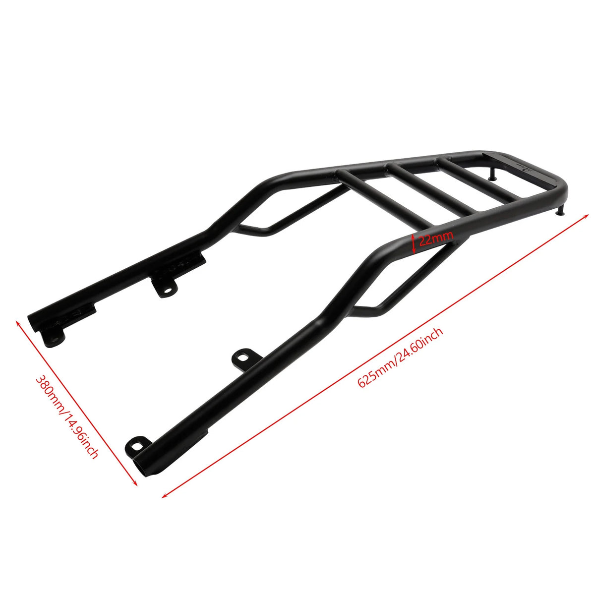 Rear Luggage Rack Black Carrier Support For Honda NC750X 2021-2023 A961304