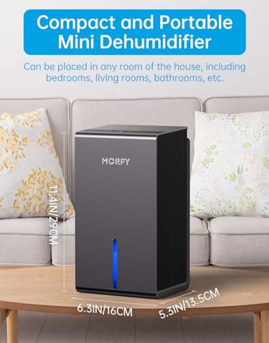 Compact Quiet Dehumidifier with Auto Shut Off V42415