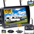 7 Inch Wireless HD 1080P Backup Camera with DVR Monitor V88712