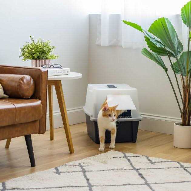 Large Hooded Litter Box C4035