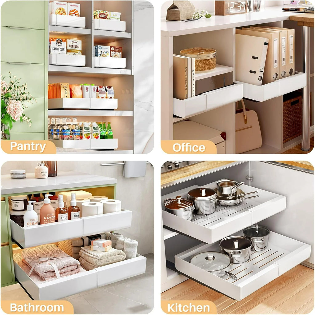 Expandable Heavy Duty Pull out Cabinet Organizer X729270