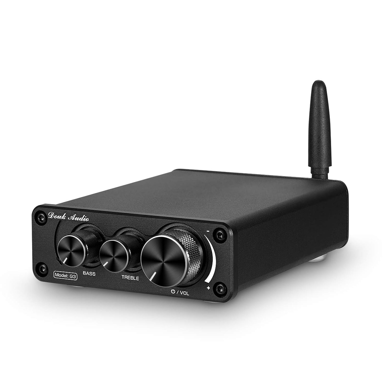 2 Channel Bluetooth 5.0 Power Amplifier 100W Class D Stereo Mini Amp Wireless Receiver Pack of 2 G3864
