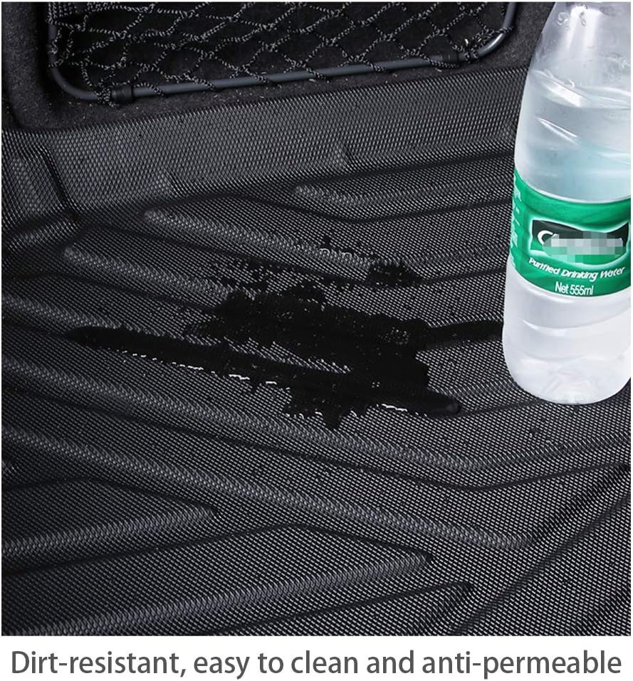 Black Heavy Duty Rubber Trunk Liner for Toyota Highlander 2020 2021 M488