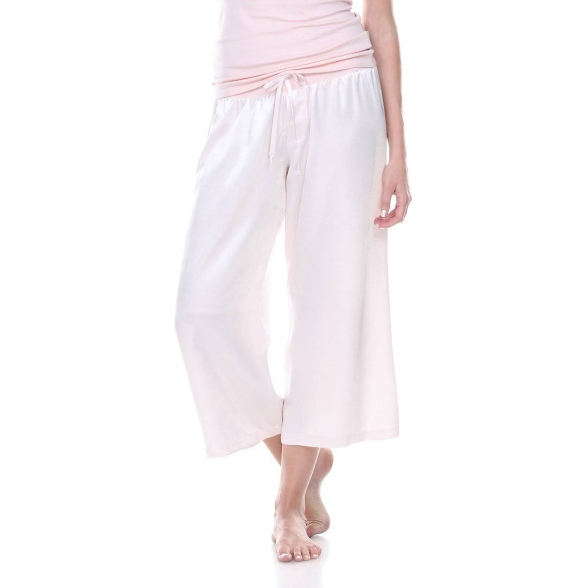 Satin Capri - Blush - Xs T808