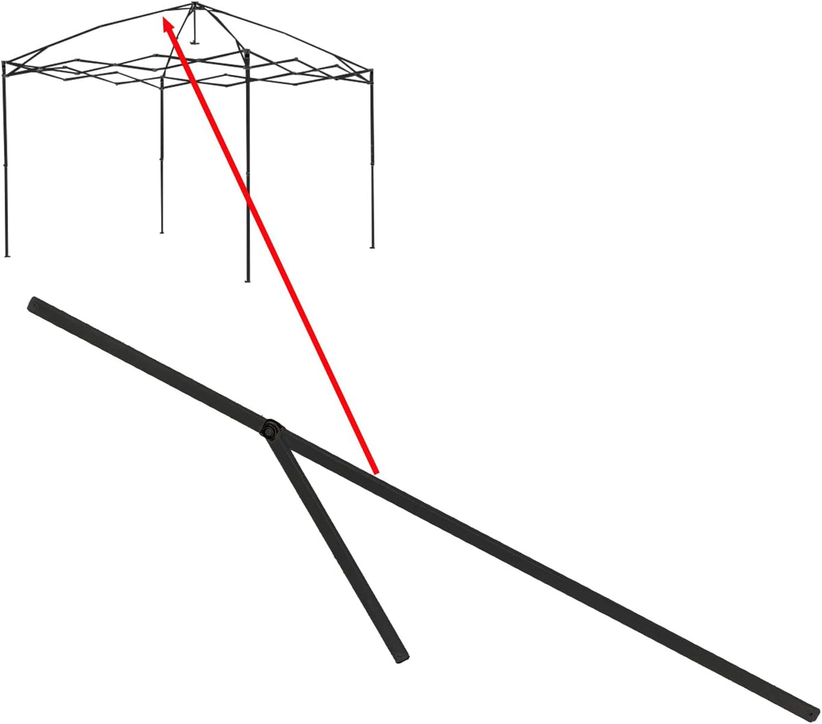 Black Metal Replacement Parts for Canopy Gazebo U180659
