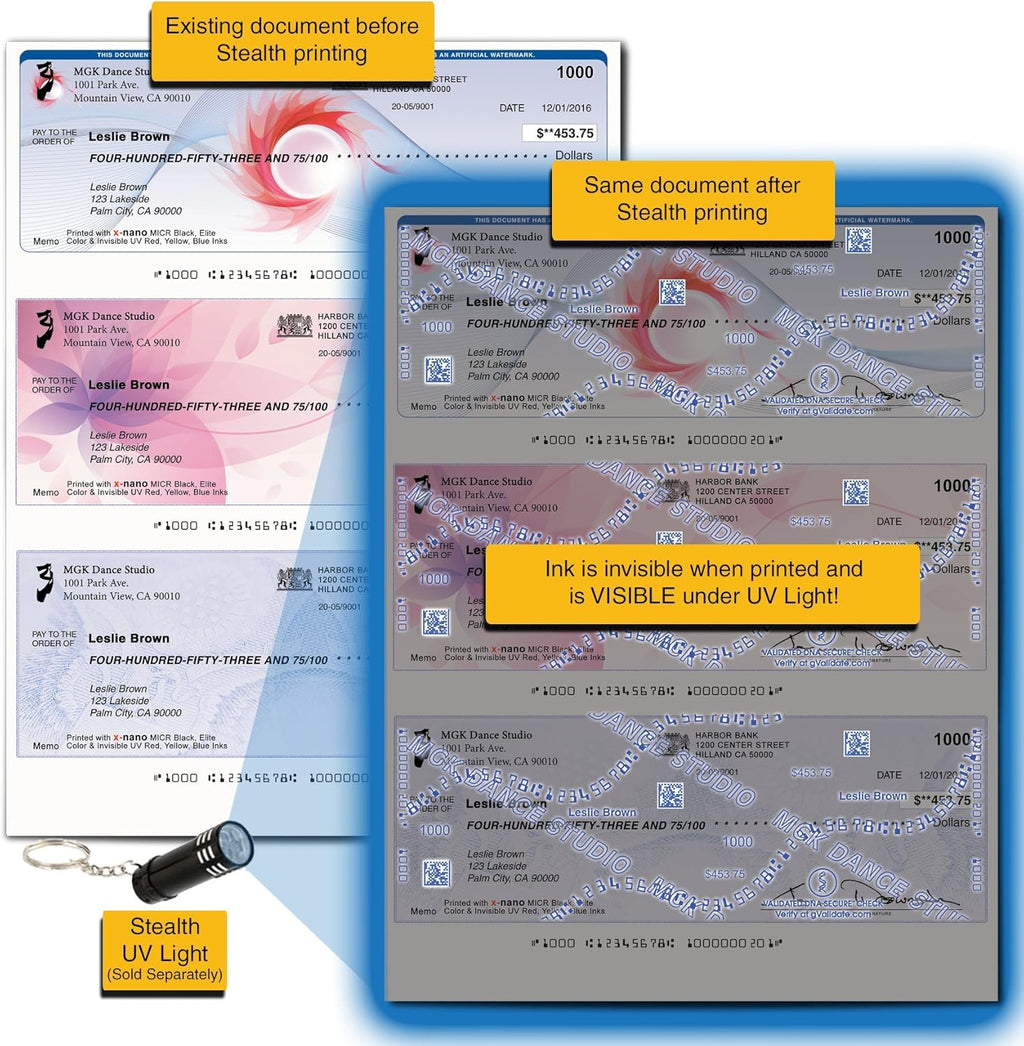 Invisible Ink Replacement Cartridges Pack of 2 T1308