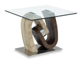 Walnut Oak End Table E97457