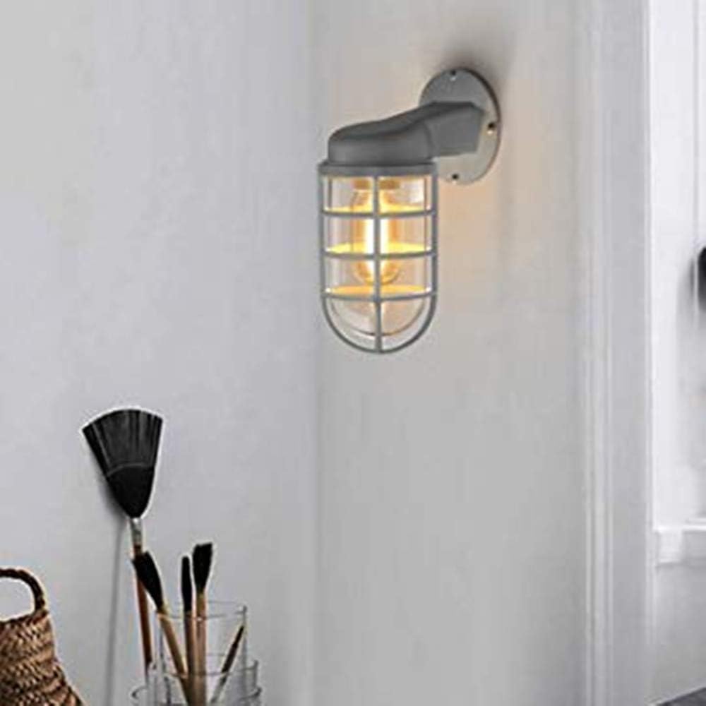 Green Finish Metal Cage Wall Sconce X2766