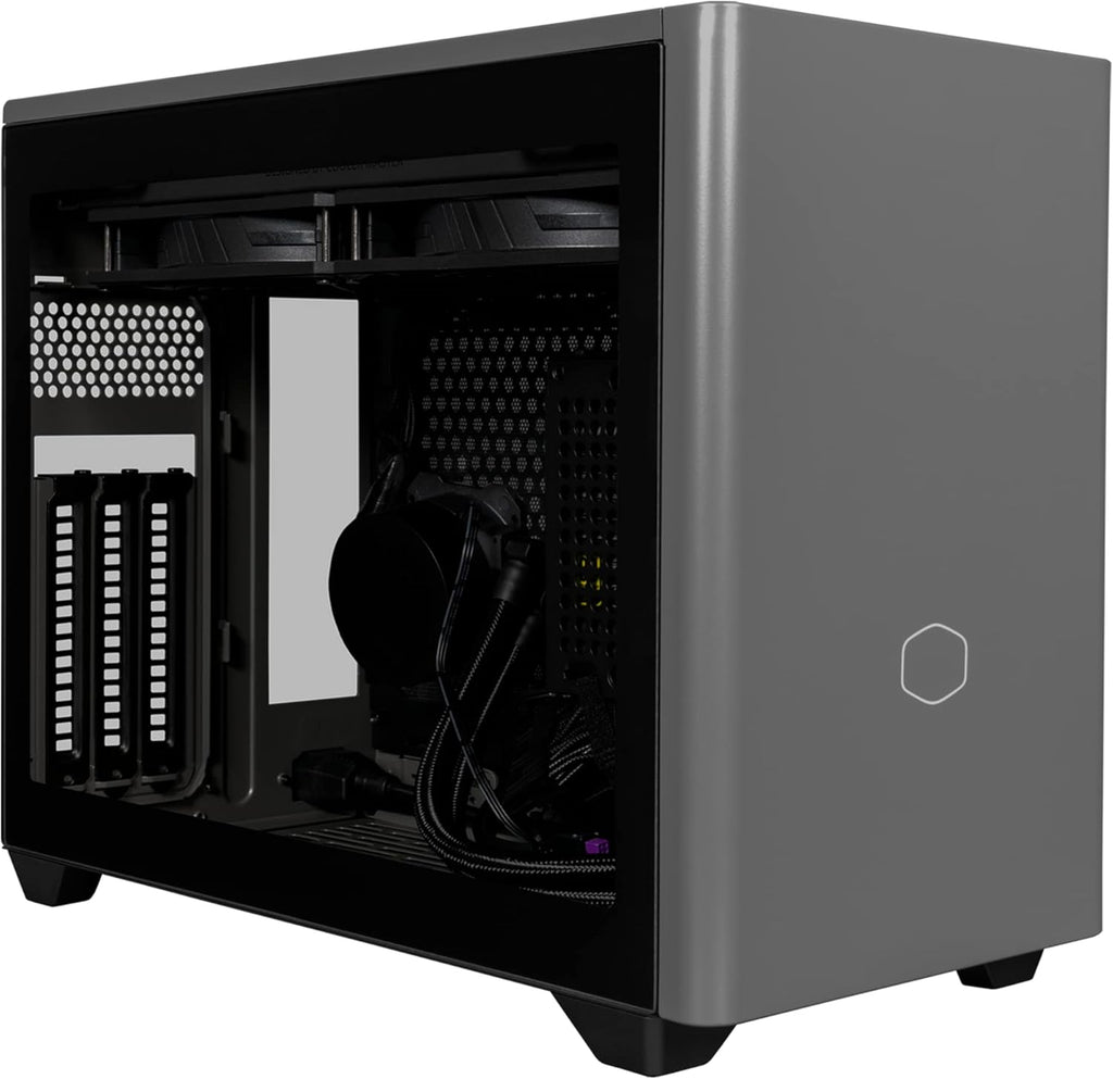 White SFF Mini-ITX Case with Tempered Glass Panel Option R917792