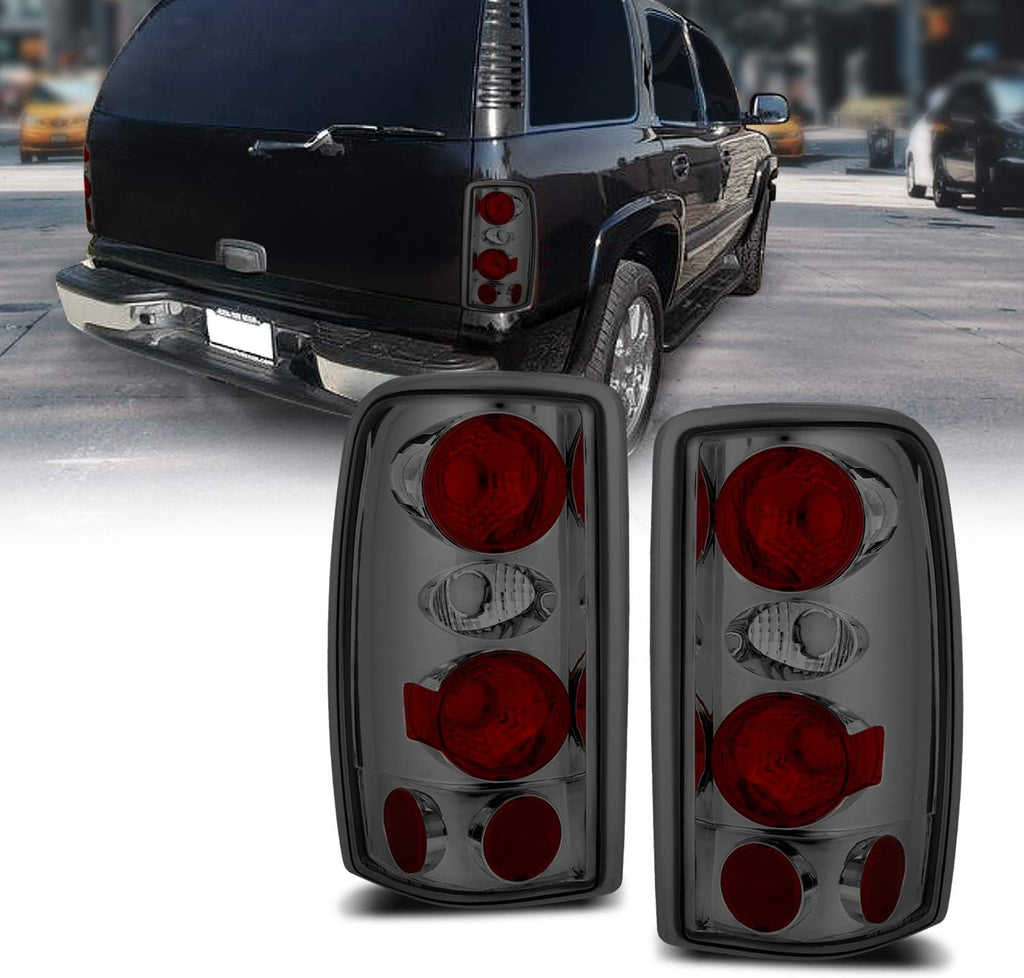 Chrome Replacement Brake Tail Lights Set Pack of 2 V1653