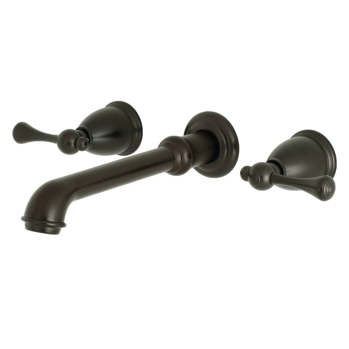 Oil Rubbed Bronze Two-Handle Wall Mount Bathroom Faucet X2321