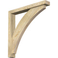 Thorton Block Rough Sawn Bracket with Offset Brace, Douglas Fir L5857