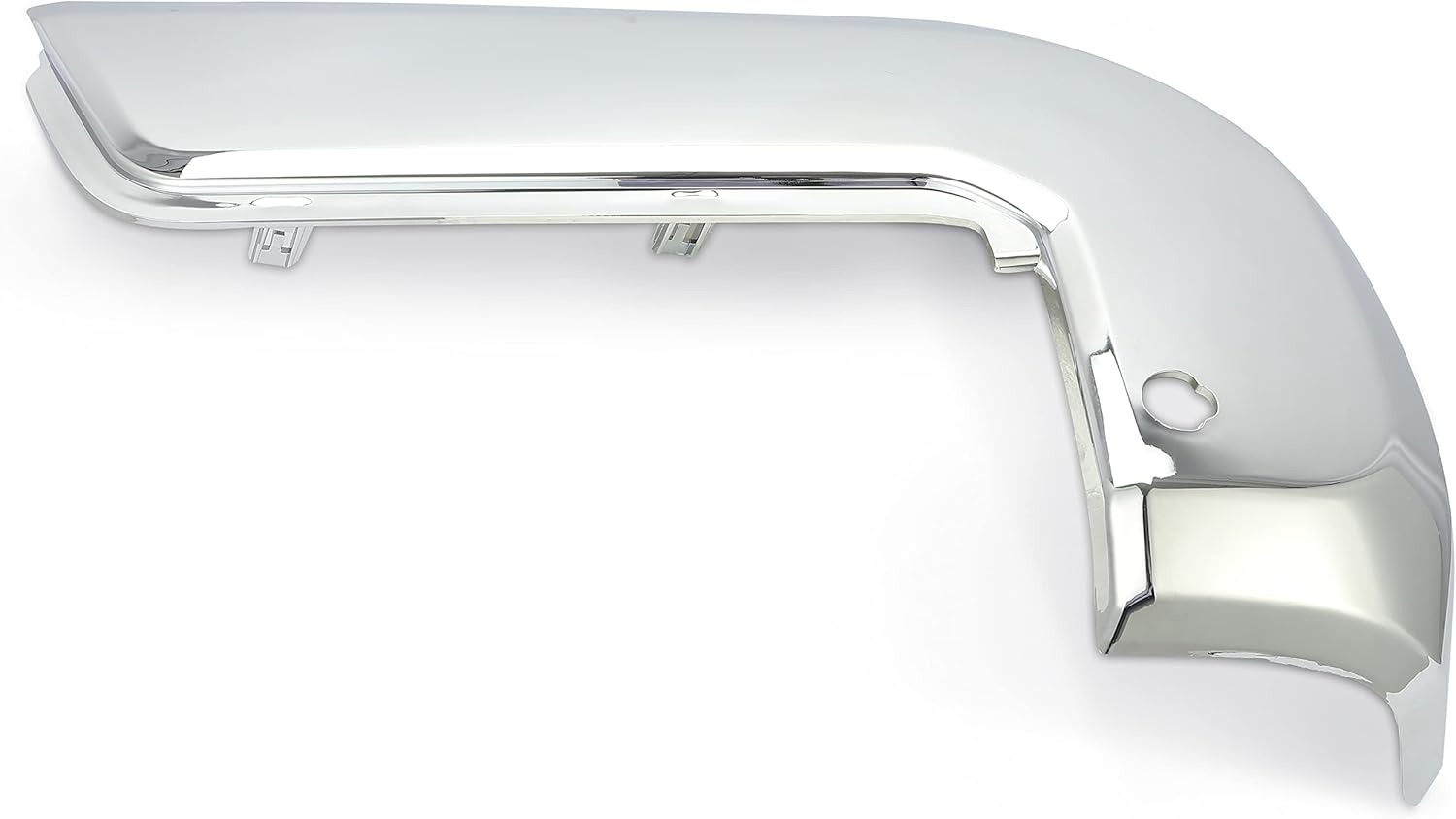 Chrome Rear Bumper End Cap with Sensor Hole Pair for Toyota Tacoma F2988