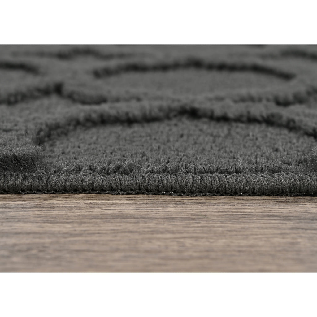 Cinder Gray 9 ft. x 12 ft. Indoor/Outdoor Area Rug U259507