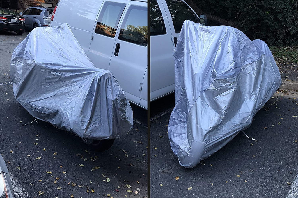 Motorcycle Cover with Storage Bag O8802