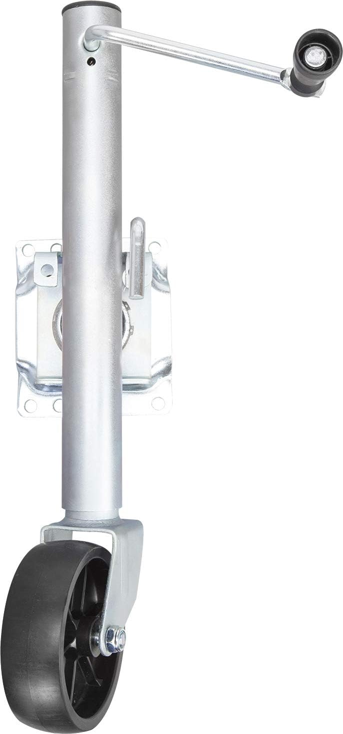 Single Wheel Swivel Trailer Jack, 1000 LBs, Pack of 2 O521