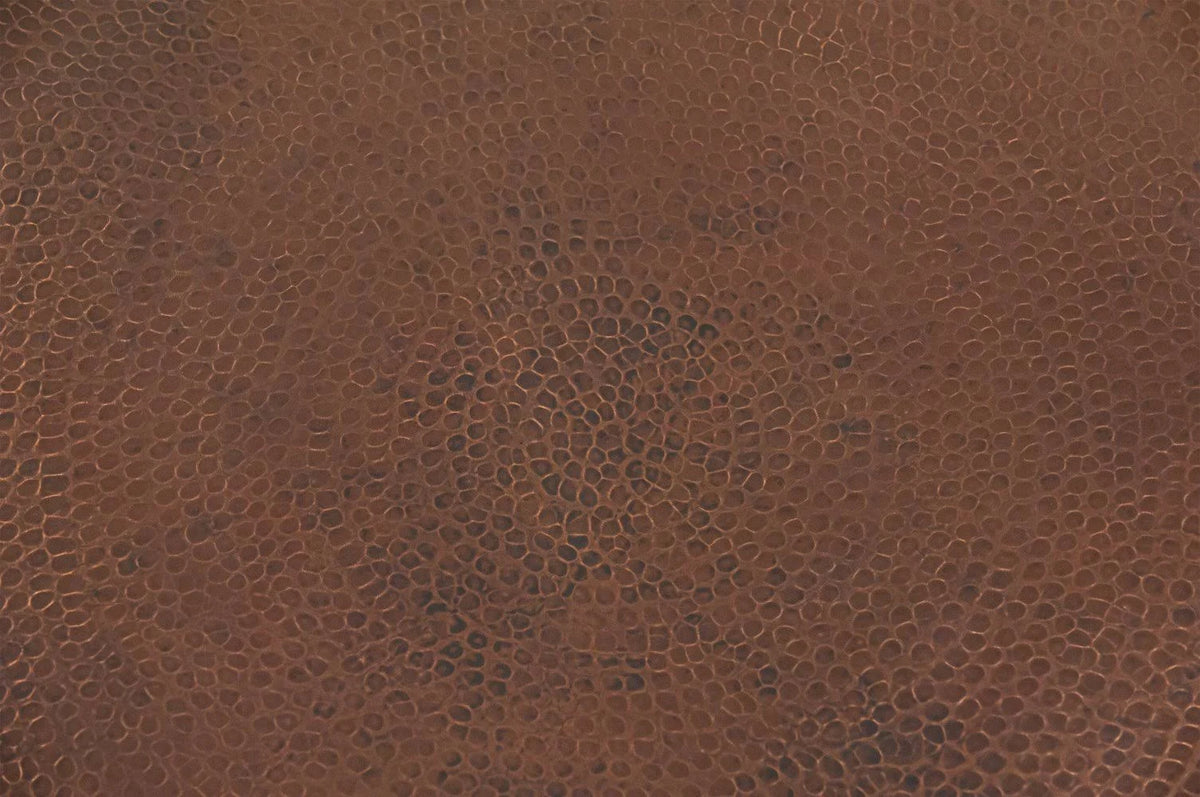 Hammered Copper Table Top X1649