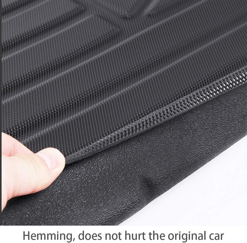 Black Heavy Duty Rubber Trunk Liner for Toyota Highlander 2020 2021 M488