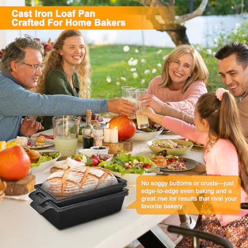 Cast Iron Loaf Pan with Lid, 2 Piece Set H753965