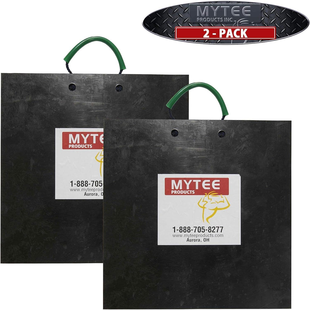 Medium Outrigger Pad 24" x 24" x 1.5" Thick Black F552