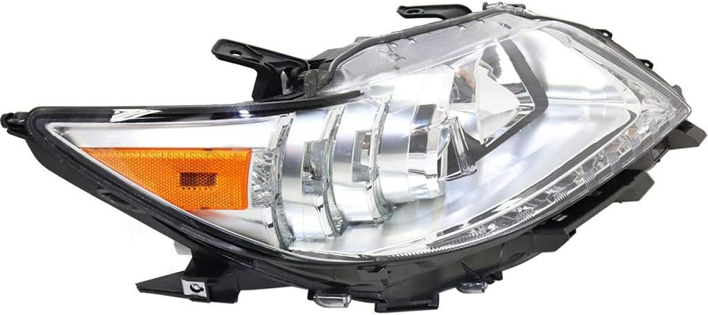 Passenger Side Black Housing Headlight Assembly Y176239