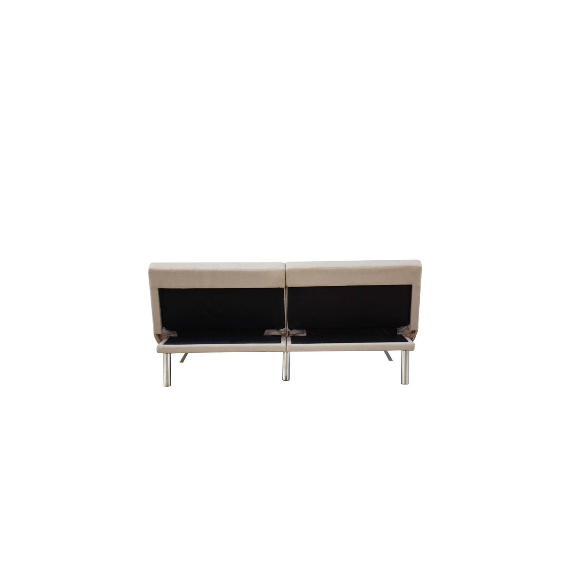 Beige Linen Adjustable Sofa M8113