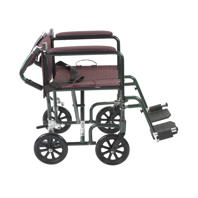 Lightweight Folding Transport Wheelchair, 19 P2031