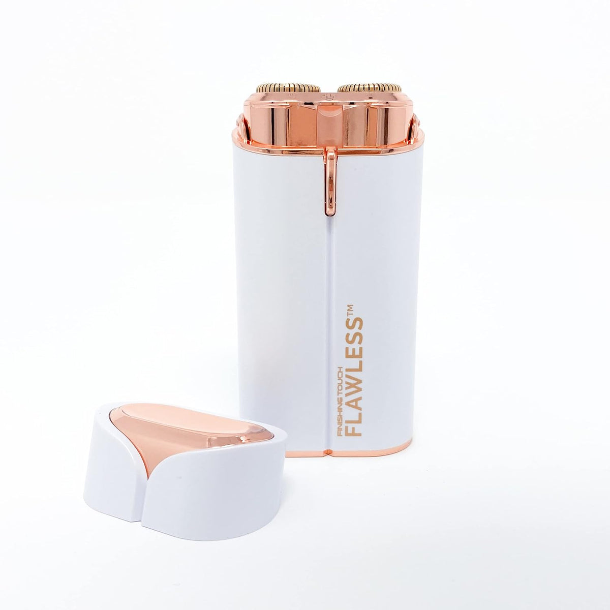 White/Rose Gold Facial Electric Hair Remover O33905