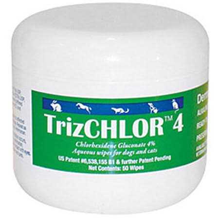 TrizCHLOR 4 Wipes for Dogs & Cats M29514