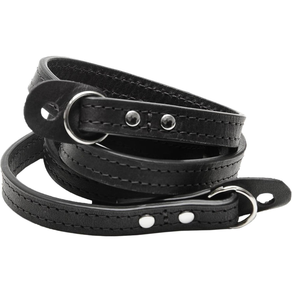 Black Leather Camera Strap S77198