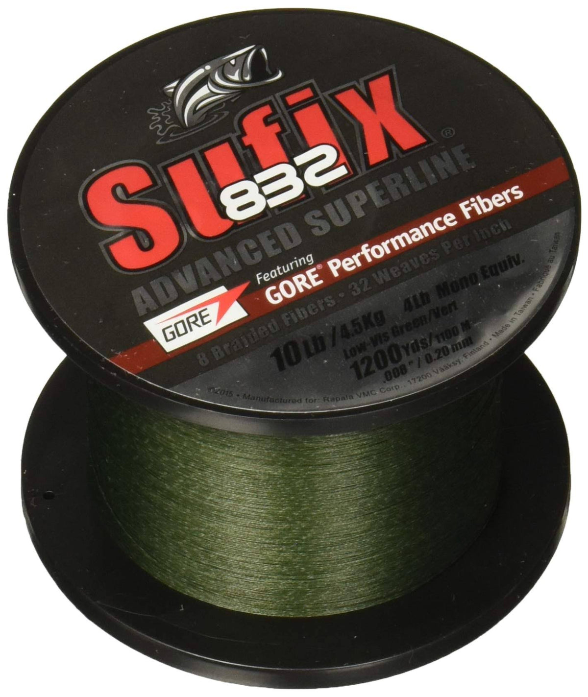 30lb Low-Vis Green Braid 1200 Yards M1253